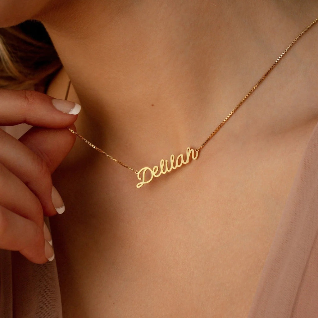 Custom Name Necklace Collar