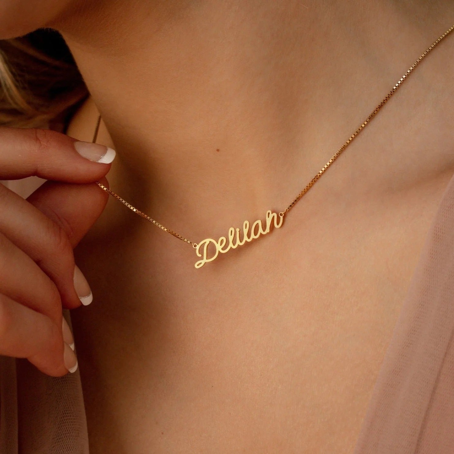 Custom Name Necklace Collar