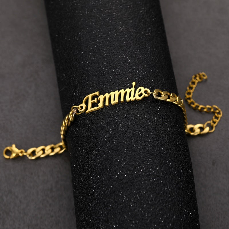 Personalized Cuban Bracelet – 4mm Steel