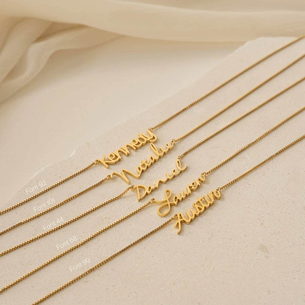 Custom Name Necklace Collar