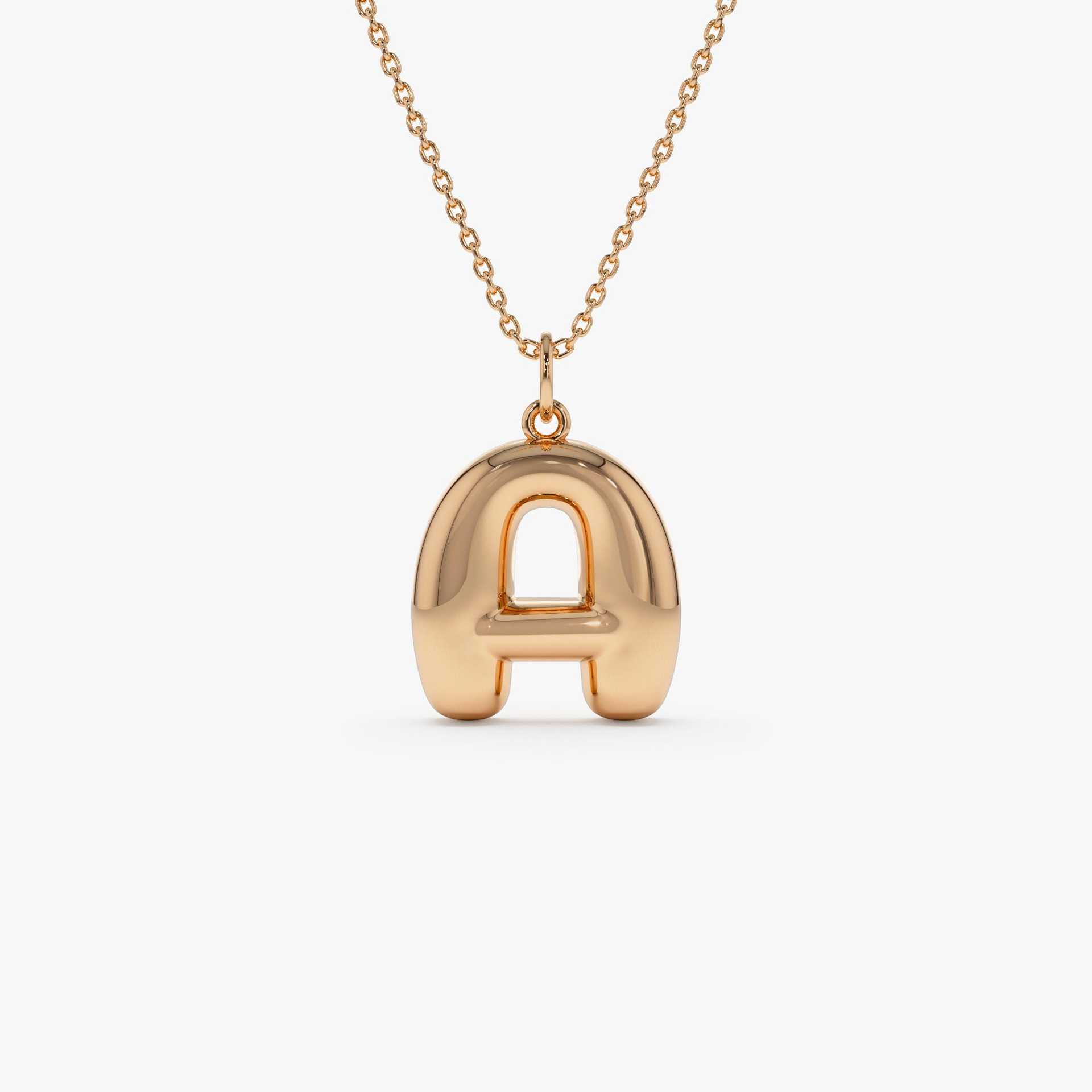 Classic English Letter - Personalized Initial Necklace