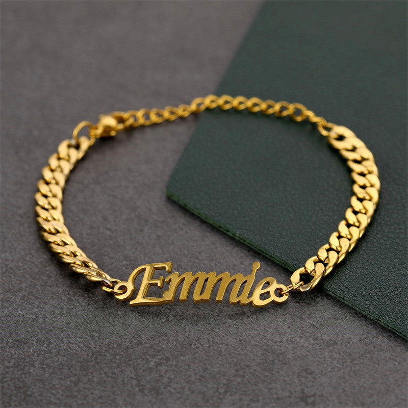Personalized Cuban Bracelet – 4mm Steel