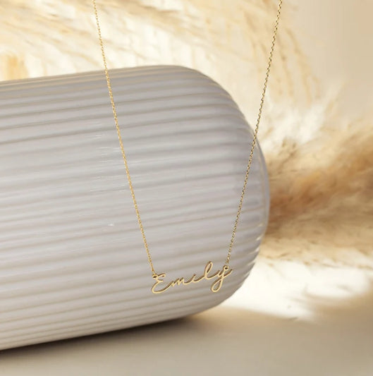 Everyday Fashion Engraved Necklace