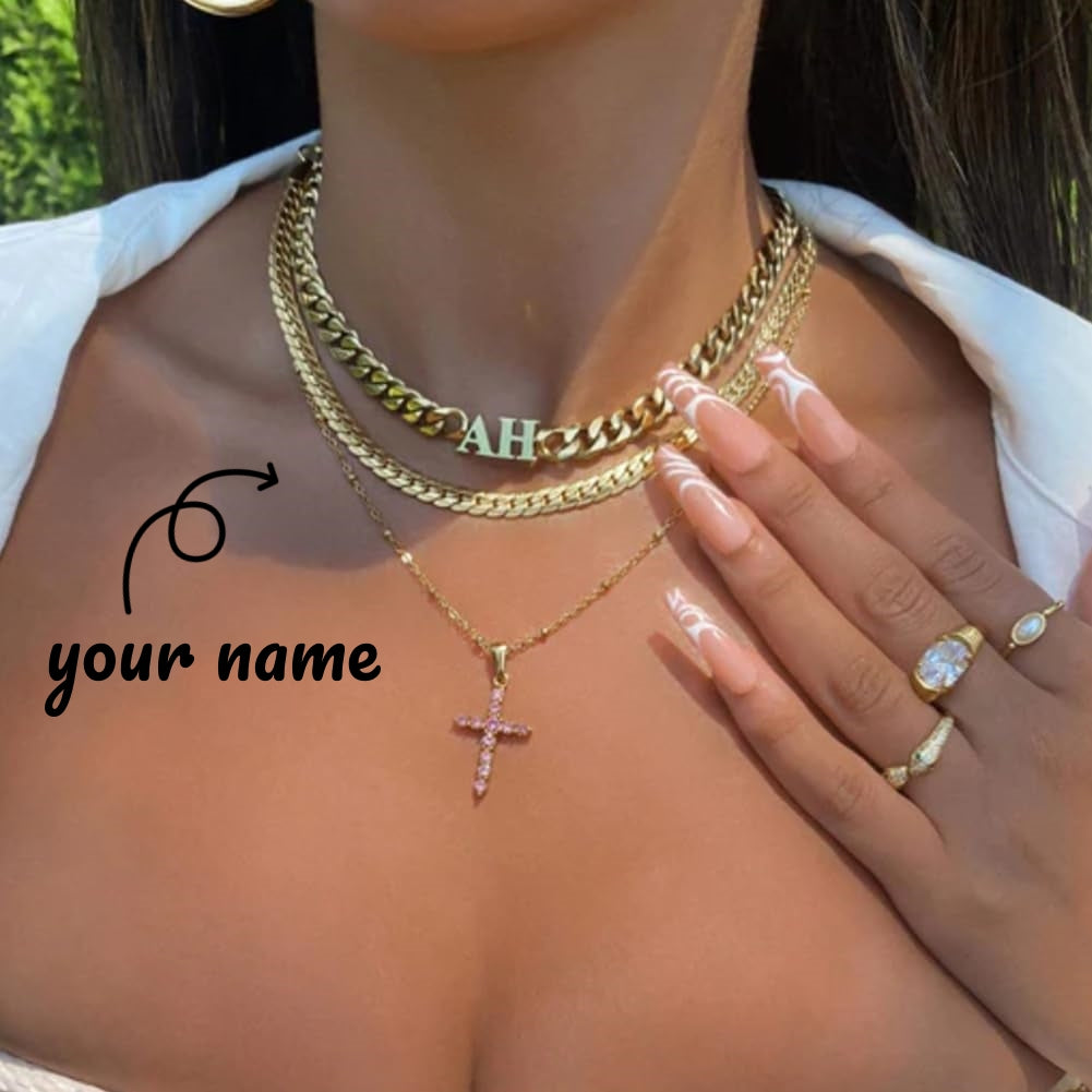 Creative Name Necklace – Personalized Elegance