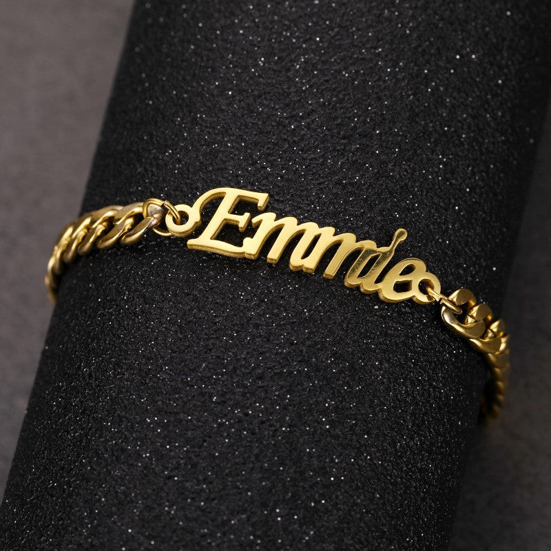 Personalized Cuban Bracelet – 4mm Steel